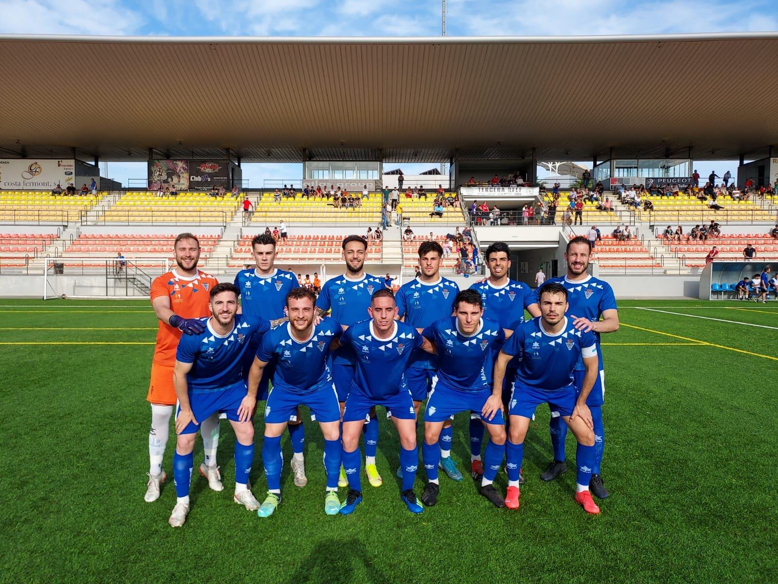 Once inicial del Maracena ante el Estepona (UD MARACENA)