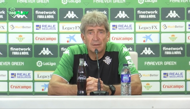 Manuel Pellegrini, entrenador del Betis (REAL BETIS TV)