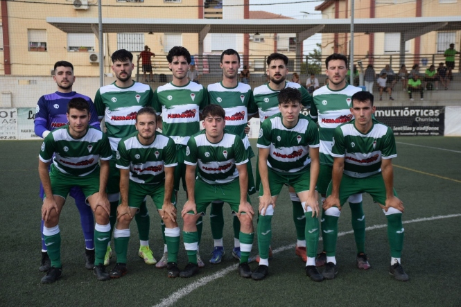Once inicial del Céltic ante el CD Churriana (CÉLTIC CF) 