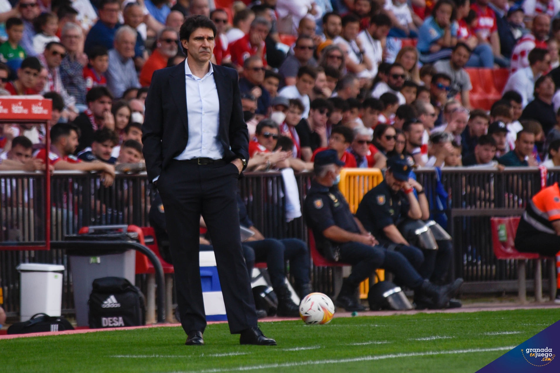 Aitor Karanka continuará en el Granada (JOSÉ M. BALDOMERO)
