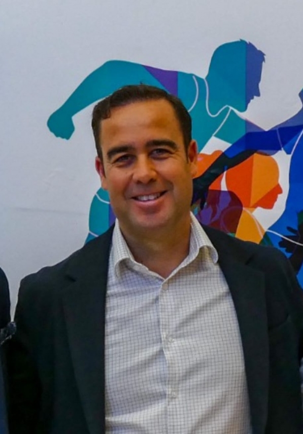Christian Alba, presidente del Loja CD Christian Alba, presidente del Loja CD