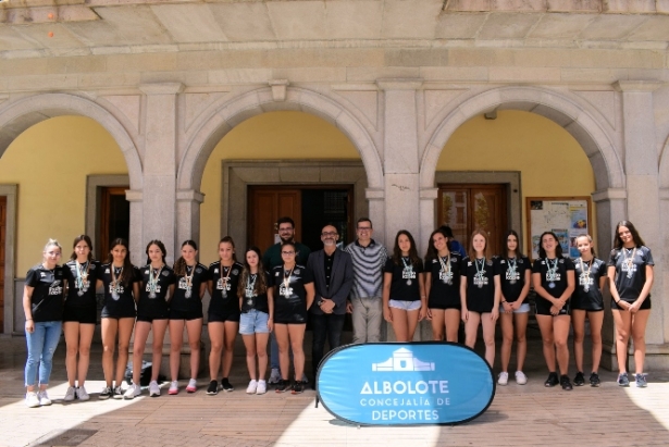 Recibiemiento al equipo de voly (AYTO. ALBOLOTE) Recibiemiento al equipo de voly (AYTO. ALBOLOTE)