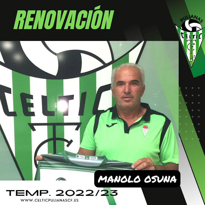 Manolo Osuna promociona al primer equipo del Céltic (CÉLTIC CF) 