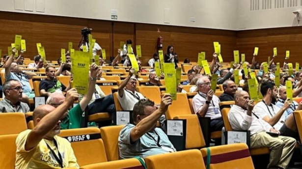 Los asambleístas aprobaron por unanimidad los calendarios de las distintas competiciones (RFAF) Los asambleístas aprobaron por unanimidad los calendarios de las distintas competiciones (RFAF)