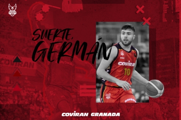 Germán Martínez jugará cedido en Zunder Palencia (FUNDACIÓN CB GRANADA) Germán Martínez jugará cedido en Zunder Palencia (FUNDACIÓN CB GRANADA)