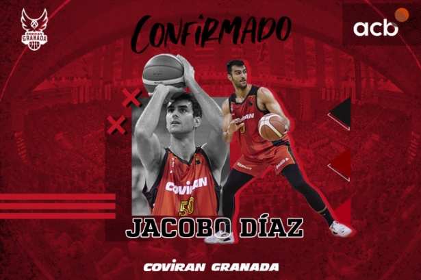 Jacobo Díaz seguirá en el Covirán Granada (FUNDACIÓN CB GRANADA) Jacobo Díaz seguirá en el Covirán Granada (FUNDACIÓN CB GRANADA)