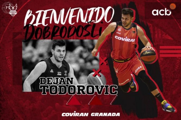 Dejan Todorovic es el segundo refuerzo del Covirán Granada (FUNDACIÓN CB GRANADA) Dejan Todorovic es el segundo refuerzo del Covirán Granada (FUNDACIÓN CB GRANADA)