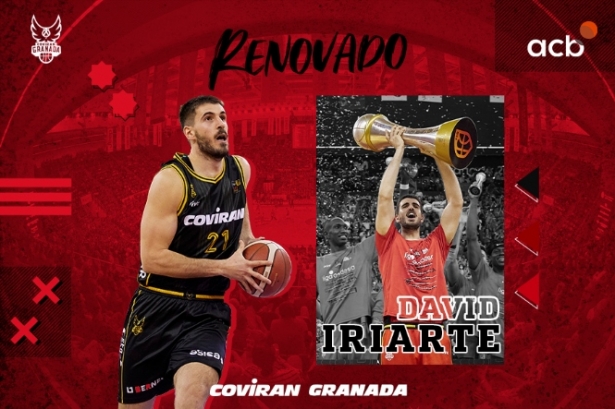 David Iriarte seguirá en el Coviran Granada (FUNDACIÓN CB GRANADA) David Iriarte seguirá en el Coviran Granada (FUNDACIÓN CB GRANADA)