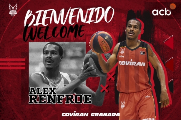 Alex Renfroe es el nuevo combo del Covirán Granada (FUNDACIÓN CB GRANADA) Alex Renfroe es el nuevo combo del Covirán Granada (FUNDACIÓN CB GRANADA)