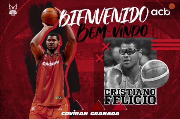 Cristiano Felicio jugará en el Covirán Granada (FUNDACIÓN CB GRANADA) Cristiano Felicio jugará en el Covirán Granada (FUNDACIÓN CB GRANADA)
