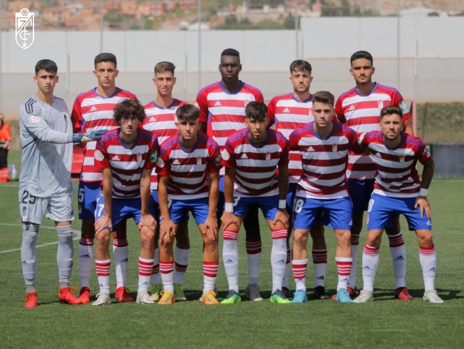 Once inicial del Recreativo ante el Atlético Sanluqueño (GRANADA CF) 