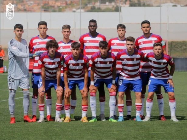 Once inicial del Recreativo ante el Atlético Sanluqueño (GRANADA CF) Once inicial del Recreativo ante el Atlético Sanluqueño (GRANADA CF)