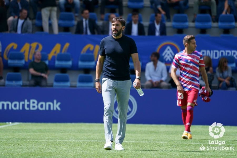 Eder Sarabia, entrenador del Andorra (LALIGA)