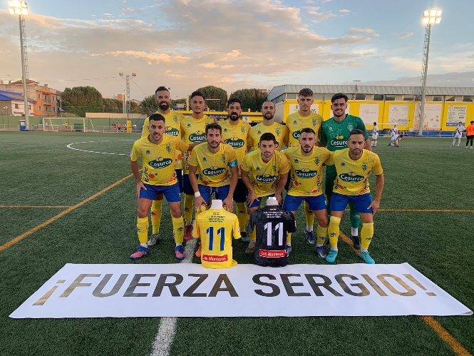 El CD Huétor Tájar manda fuerzas a Sergio Delgado (CD HUÉTOR TÁJAR) 