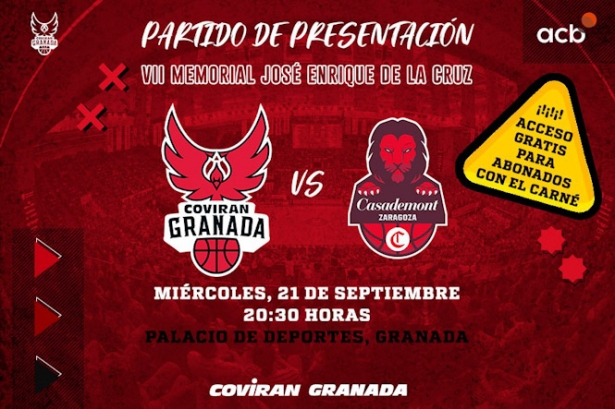 El Covirán Granada se presenta ante su afición (FUNDACIÓN CB GRANADA)