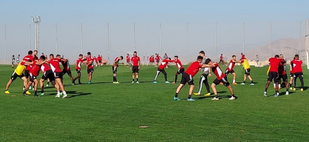Imagen del entrenamiento de este jueves en la Ciudad Deportiva (FRAN CALVO) Imagen del entrenamiento de este jueves en la Ciudad Deportiva (FRAN CALVO)