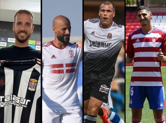 Aarón, Mikel Rico, Ortuño y Bodiger
