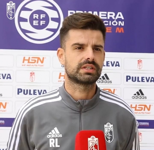 Roger Lamesa, entrenador del Granada Femenino (GCF TV) Roger Lamesa, entrenador del Granada Femenino (GCF TV)