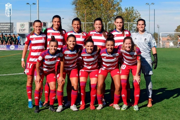 Once inicial del Granada Femenino en Cáceres (GCF) Once inicial del Granada Femenino en Cáceres (GCF)