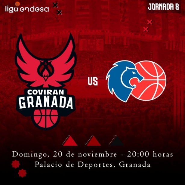 El Coviran Granada recibirá a Río Breogán (FUNDACIÓN CB GRANADA) El Coviran Granada recibirá a Río Breogán (FUNDACIÓN CB GRANADA)
