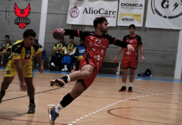 Acción del partido del conjunto masculino (BM CIUDAD DE GRANADA) 