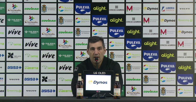 Rueda de prensa previa de Pablo Pin (FUNDACIÓN CB GRANADA) 