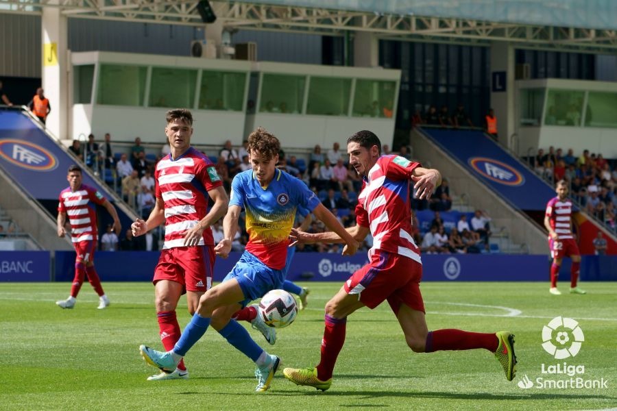 Acción del Andorra - Granada de la primera vuelta (LALIGA)