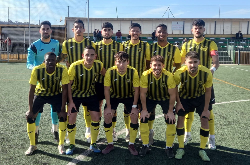 Once inicial del FC Cubillas en el encuentro ante el CD Casabermeja