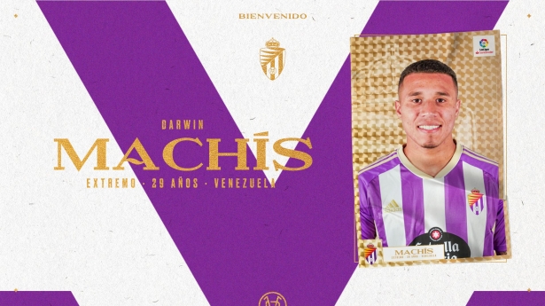Darwin Machís ficha por el Valladolid (REAL VALLADOLID) Darwin Machís ficha por el Valladolid (REAL VALLADOLID)