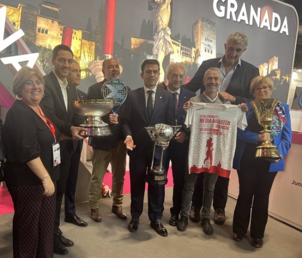 Presentación de Granada como ciudad de grandes eventos deportivos en Fitur 2023 (AYUNTAMIENTO DE GRANADA) Presentación de Granada como ciudad de grandes eventos deportivos en Fitur 2023 (AYUNTAMIENTO DE GRANADA)