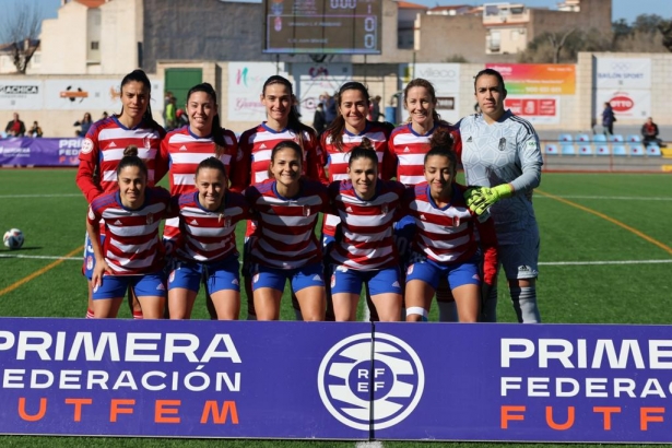 Once inicial del Granada Femenino frente al Juan Grande (JOSÉ ANDRÉS FERNÁNDEZ)