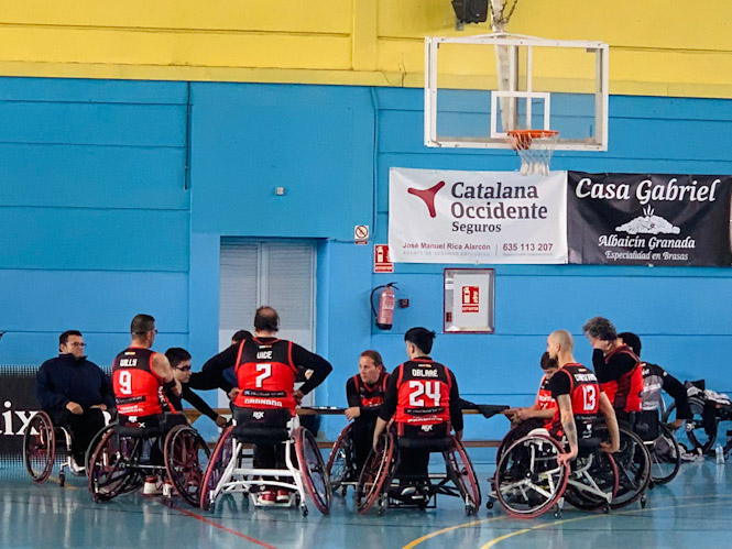 Tiempo muerto del Covirán Churriana Inclusivo (COVIRÁN CHURRIANA INCLUSIVO)