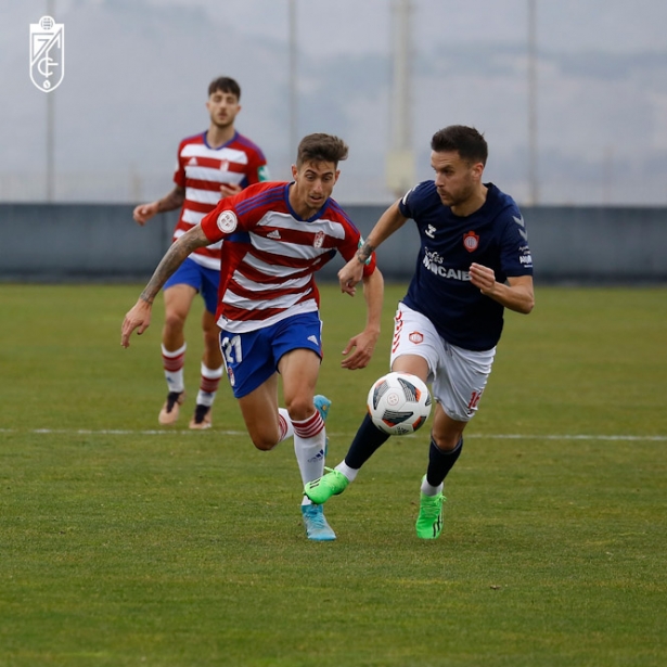 Da Costa marcó el gol del Recreativo Granada (GRANADA CF) Da Costa marcó el gol del Recreativo Granada (GRANADA CF)