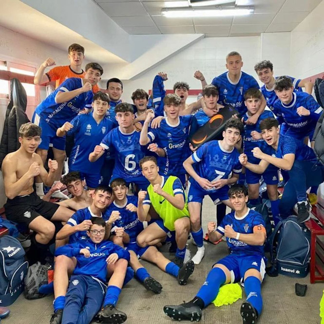El cadete de la UD Maracena goleó a Peloteros Sierra Sur (UD MARACENA) 