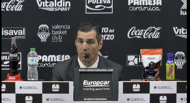 Rueda de prensa de Pablo Pin (FUNDACIÓN CB GRANADA)