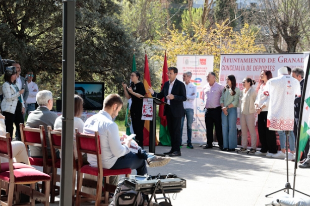 Presentación de la media maratón (JAVIER ALGARRA/ AYUNTAMIENTO)