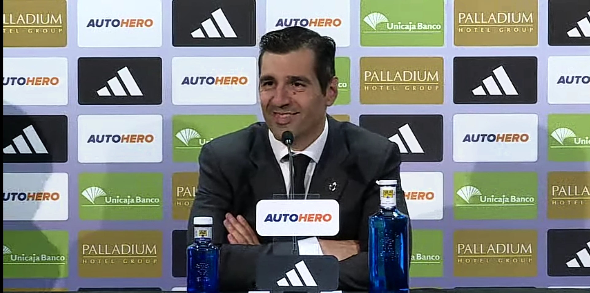 Rueda de prensa post partido de Pablo Pin (REAL MADRID BASKET / ARCHIVO)