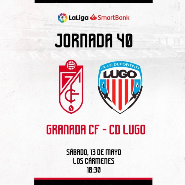 Horario de la jornada 40 (@GranadaCF) Horario de la jornada 40 (@GranadaCF)