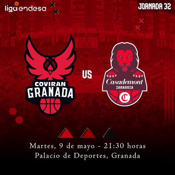 El Covirán Granada recibe Casademont Zaragoza (FUNDACIÓN CB GRANADA) El Covirán Granada recibe Casademont Zaragoza (FUNDACIÓN CB GRANADA)