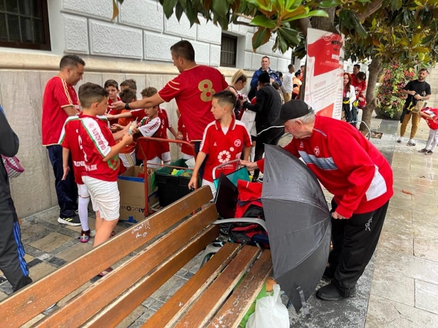 Acampada de Carlos Marsá en la Plaza del Carmen