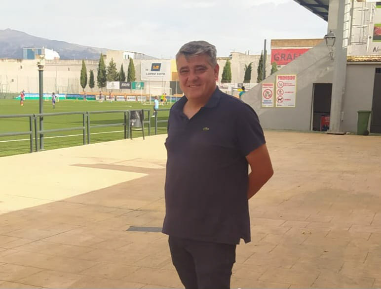 El presidente del Churriana CF, Paco Cortés (CHURRIANA CF)