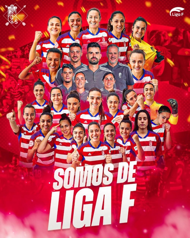 El Granada Femenino ha ascendido a la Liga F (GRANADA CF) El Granada Femenino ha ascendido a la Liga F (GRANADA CF)