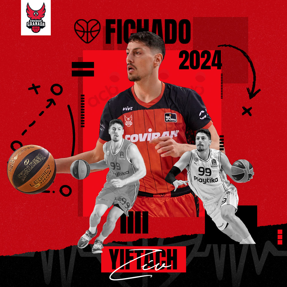 Yiftach Ziv llega al Covirán Granada (FUNDACIÓN CB GRANADA)