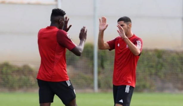 Samu celebra su gol (JOSÉ ANDRÉS FERNÁNDEZ)