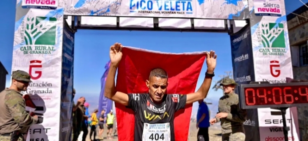 Rachid El Morabity tras entrar en meta (CETURSA SIERRA NEVADA) Rachid El Morabity tras entrar en meta (CETURSA SIERRA NEVADA)