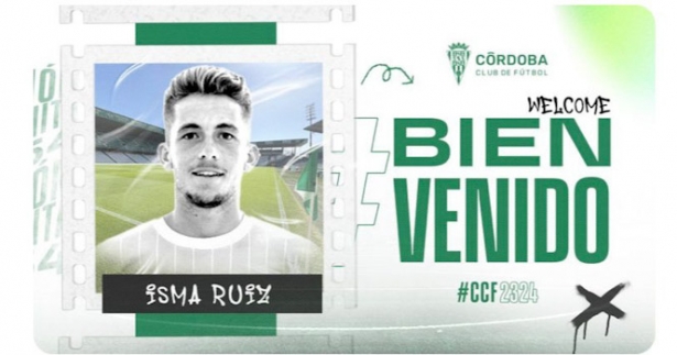 Isma Ruíz se marcha al Córdoba (CÓRDOBA CF) Isma Ruíz se marcha al Córdoba (CÓRDOBA CF)