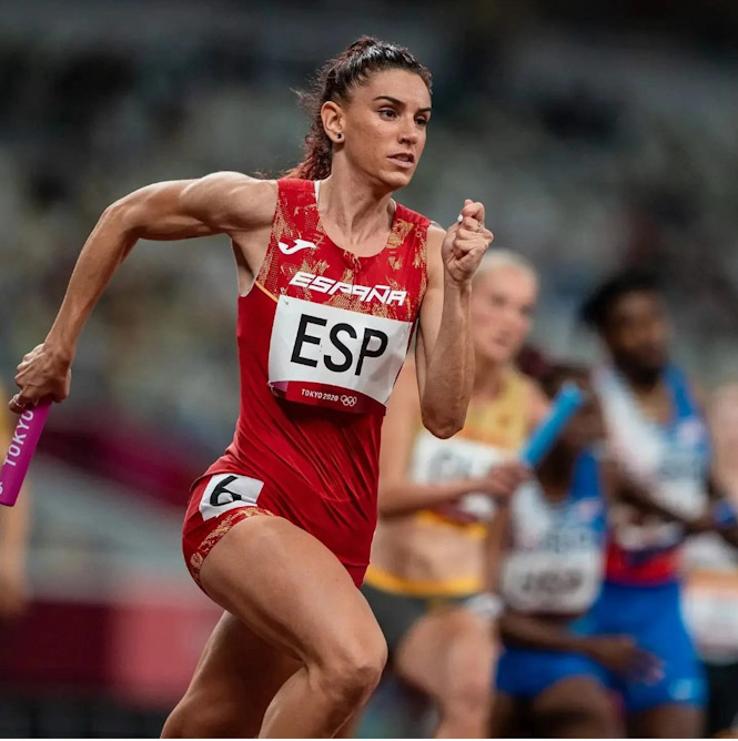 La atleta granadina, Laura Bueno (WEB LAURA BIUENO)