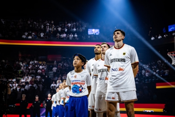 David Kramer con la, selección alemana (FIBA) David Kramer con la, selección alemana (FIBA)