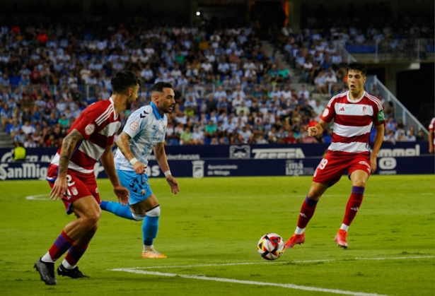 Imagen del partido disputado en `La Rosaleda` (GRANADA CF) Imagen del partido disputado en `La Rosaleda` (GRANADA CF)
