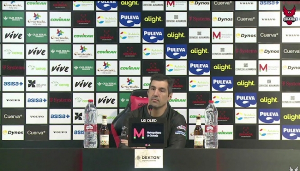 Rueda de prensa previa de Pablo Pin (FUNDACIÓN CB GRANADA) 